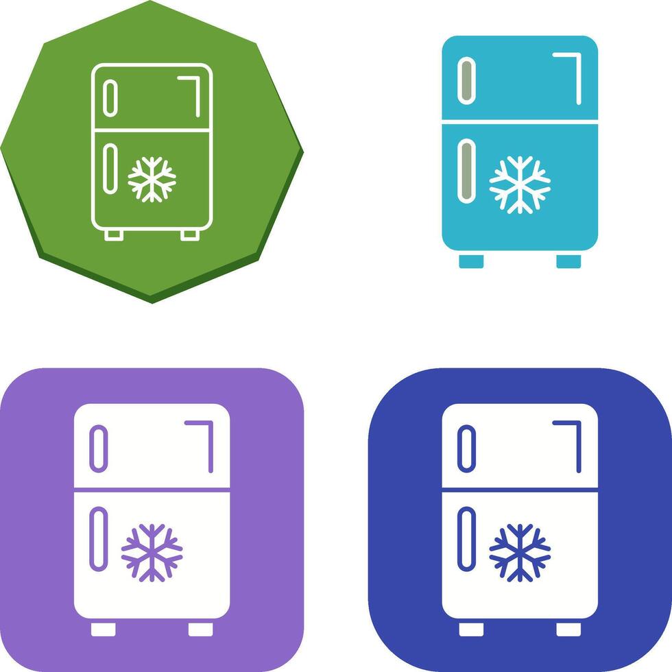 Fridge Icon Design vector