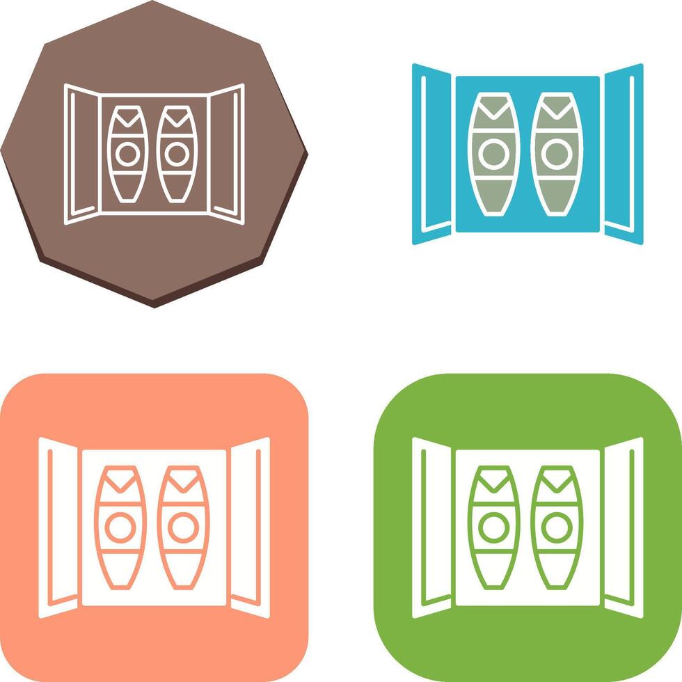 Cigar Box Icon Design vector