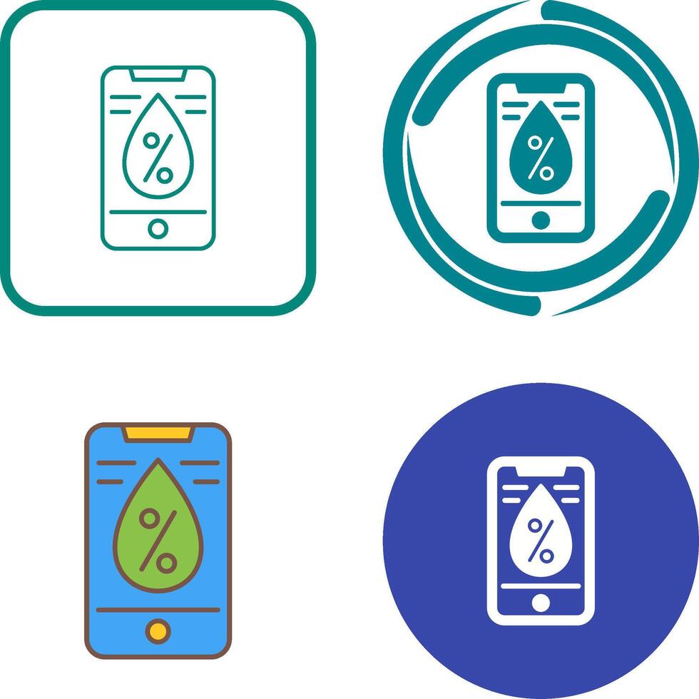 Water Icon Design vector