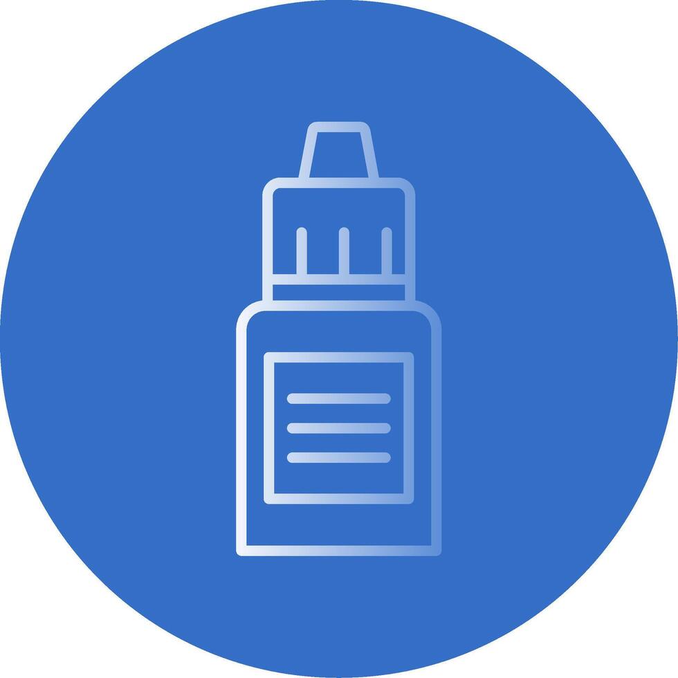 Serum Flat Bubble Icon vector