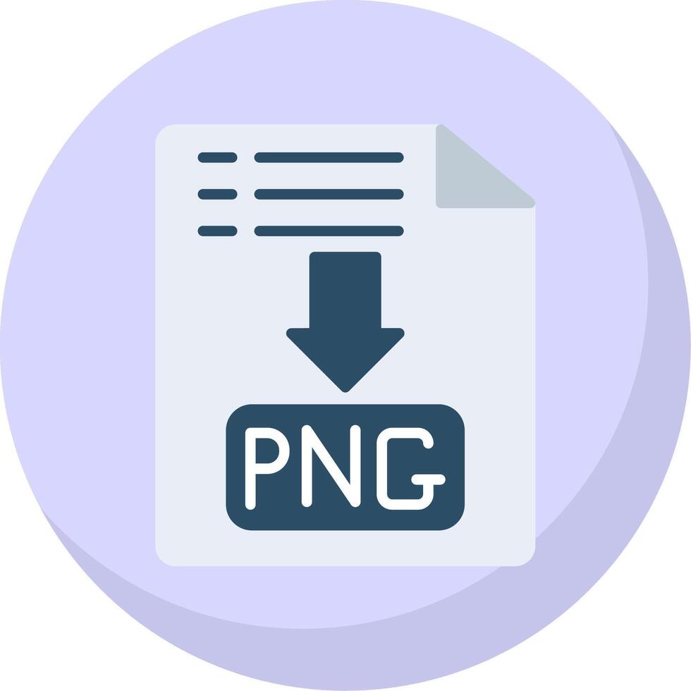 Flat Bubble Icon vector
