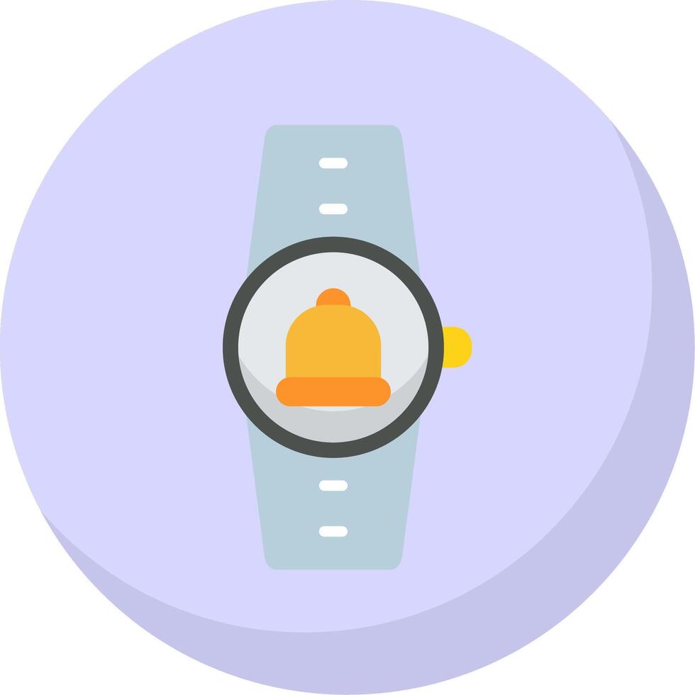 Notifications Flat Bubble Icon vector