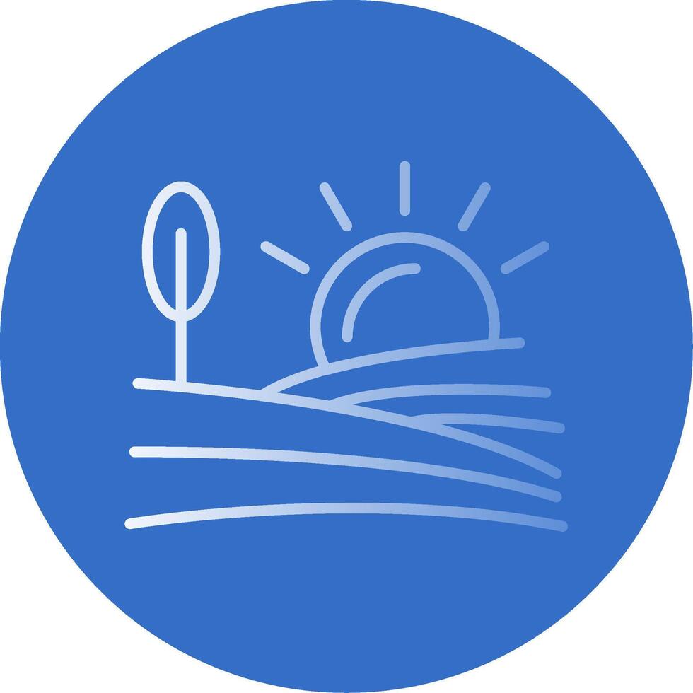 Farm Flat Bubble Icon vector