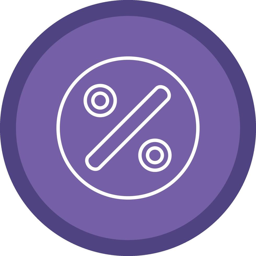 Divide Line Multi Circle Icon vector