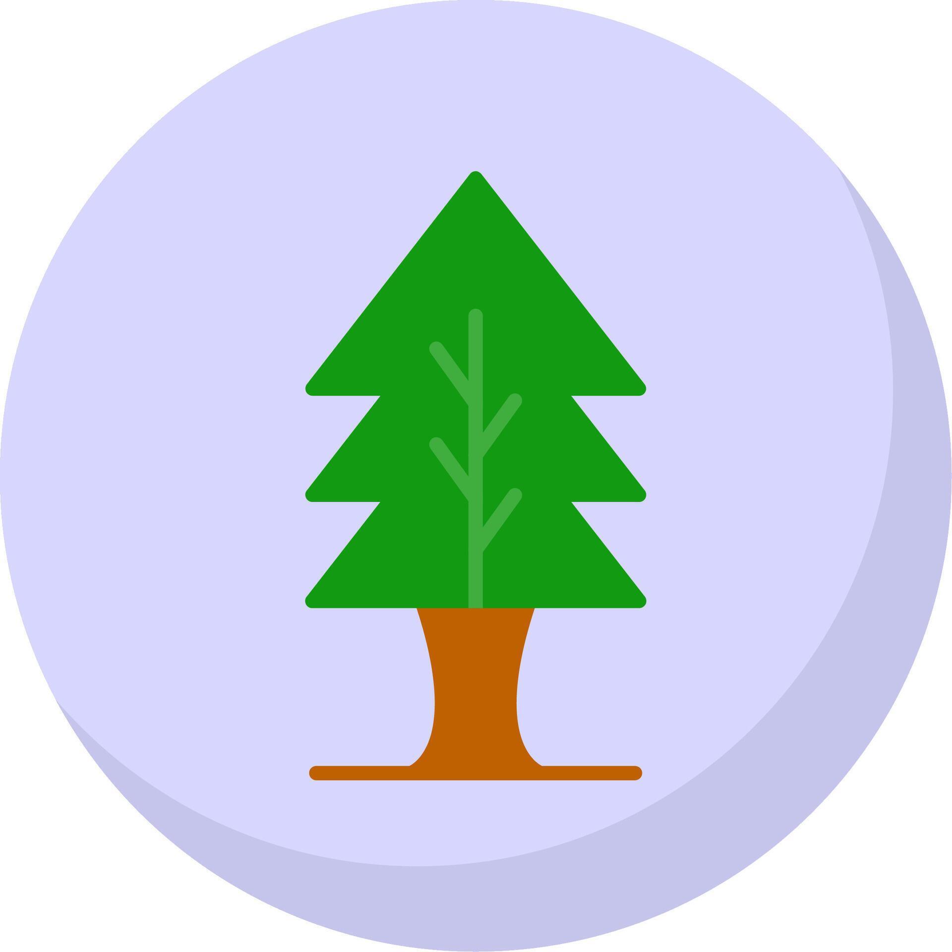Tree Flat Bubble Icon 44259915 Vector Art at Vecteezy