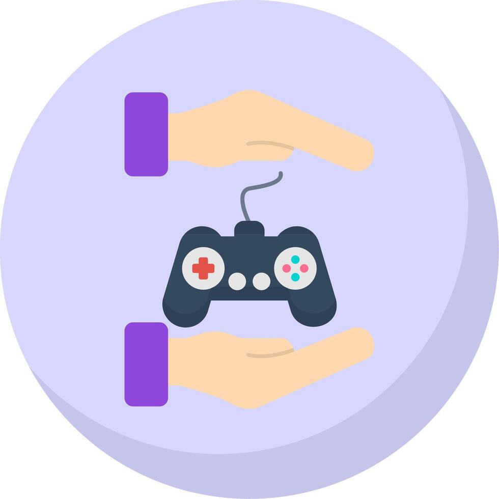 Teamwork Flat Bubble Icon vector