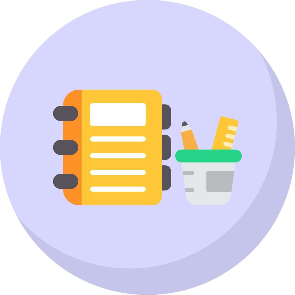 Learning Tools Flat Bubble Icon 44260950 Vector Art at Vecteezy