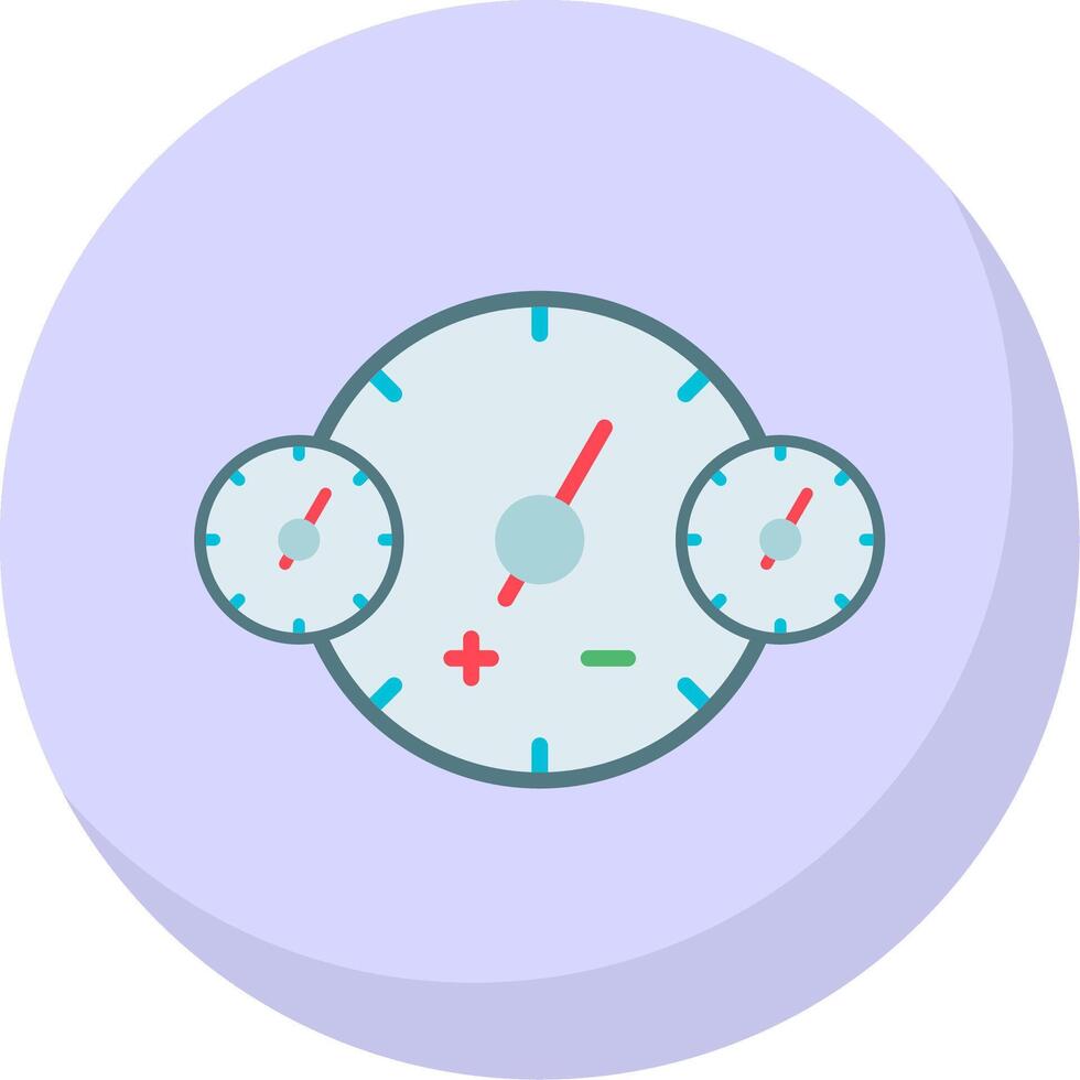 relojes plano burbuja icono vector