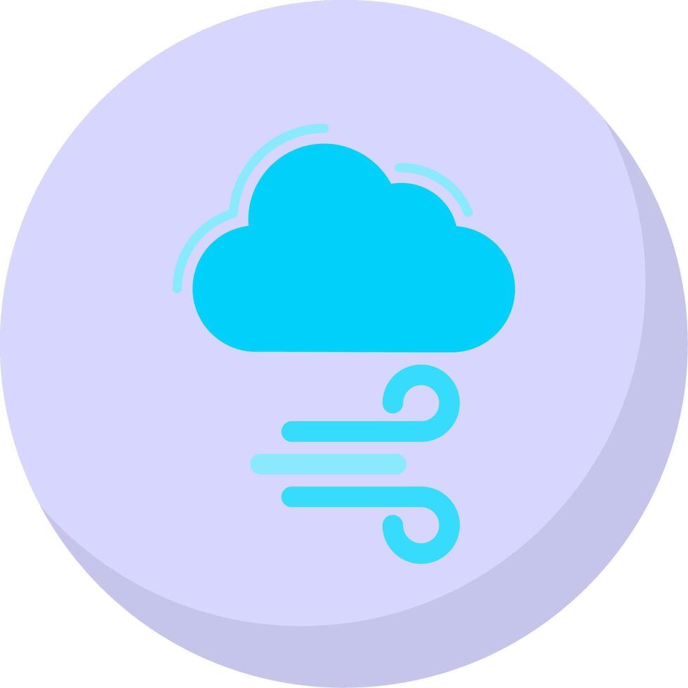 Breezy Flat Bubble Icon vector