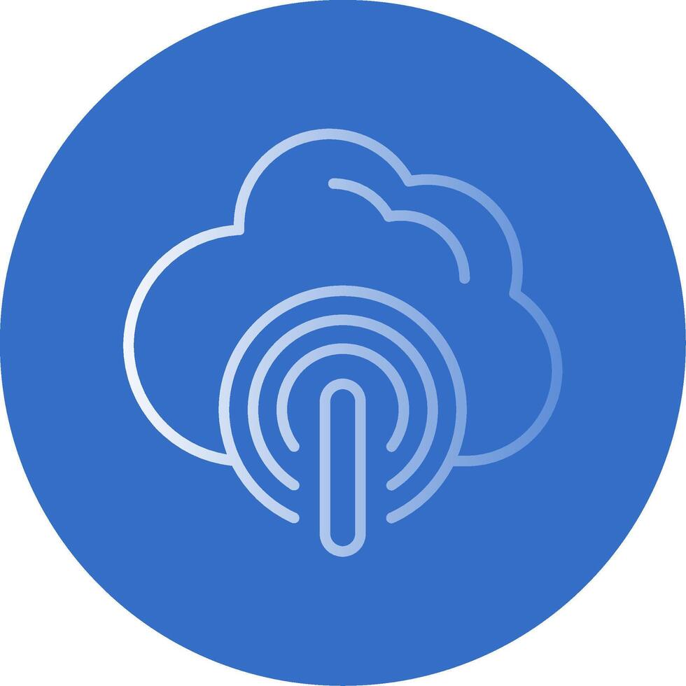 Cloud Flat Bubble Icon 44262056 Vector Art at Vecteezy