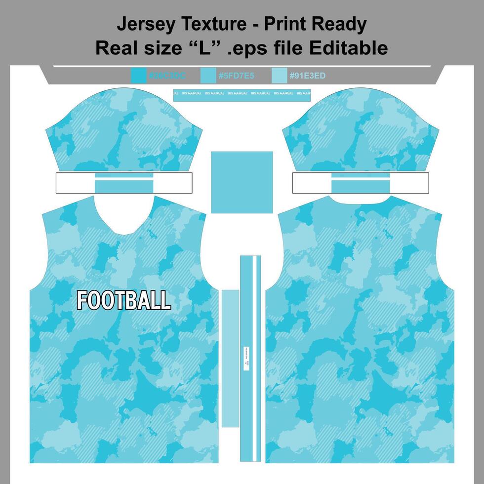 Sport jersey template design for sublimation vector