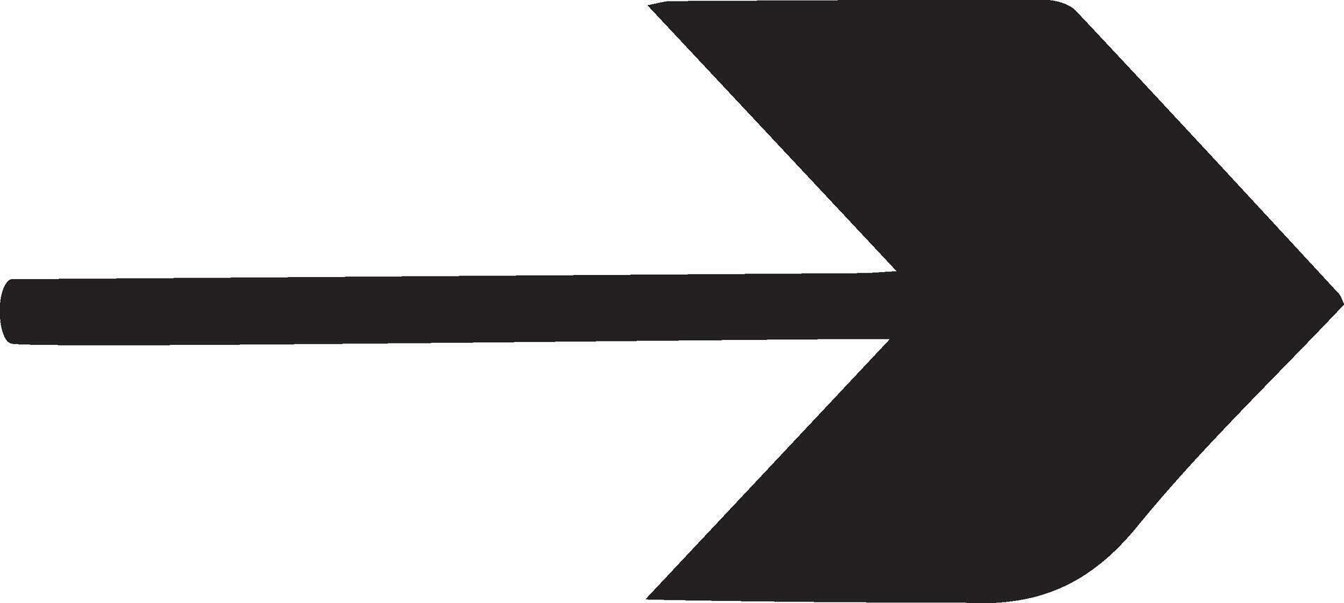 Arrow icon signs Black arrow vector