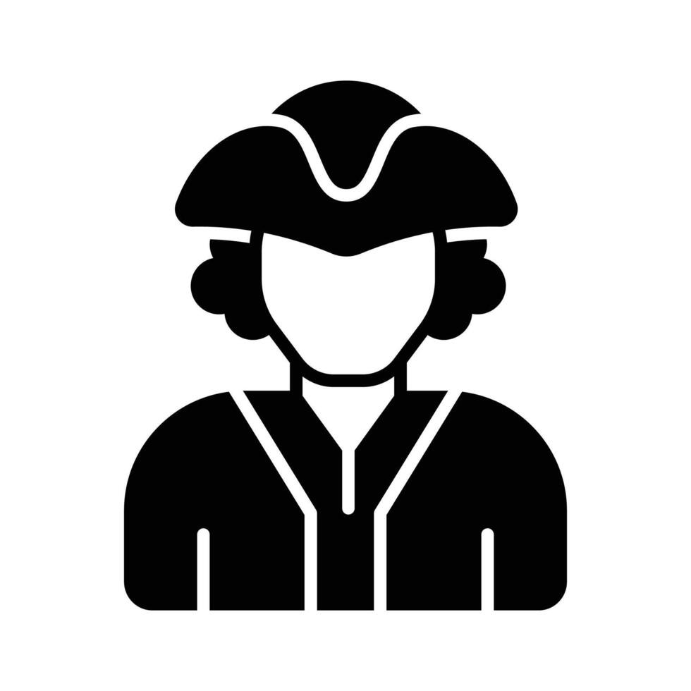 Visually perfect icon of president, ready to use vector