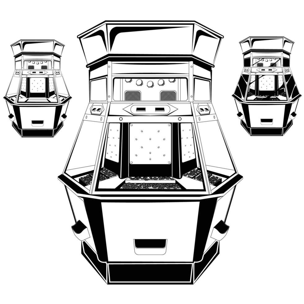 Arcade Coin Pusher vector