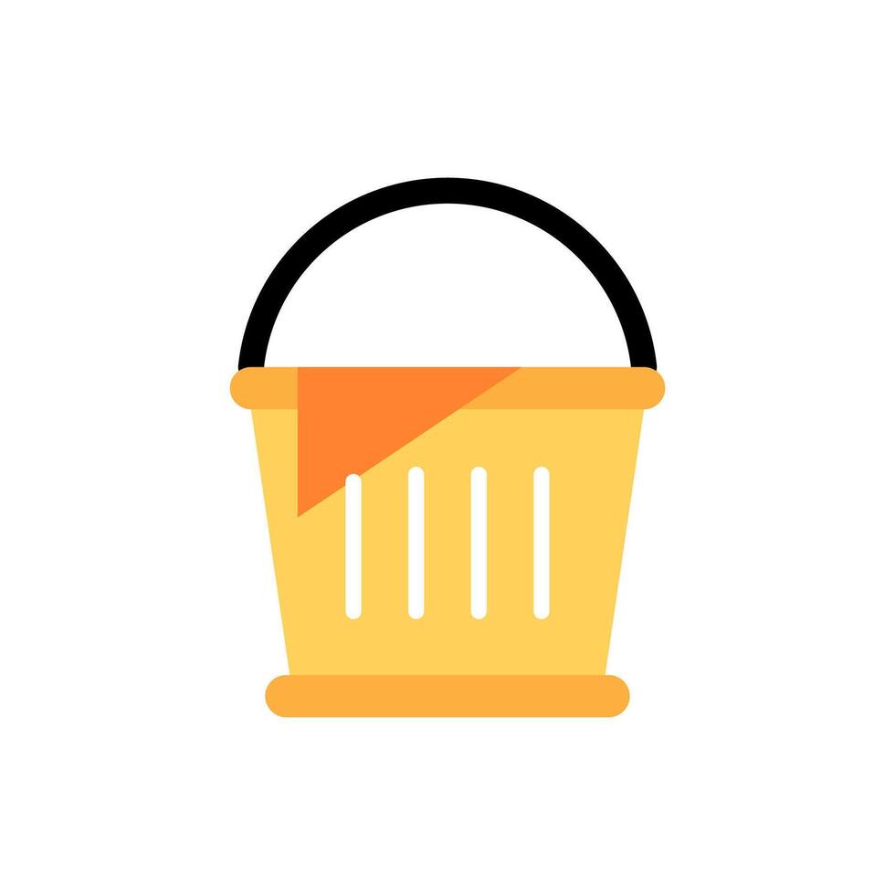 Picnic basket icon for mobile concept and web design. family holiday illustration symbols. vector