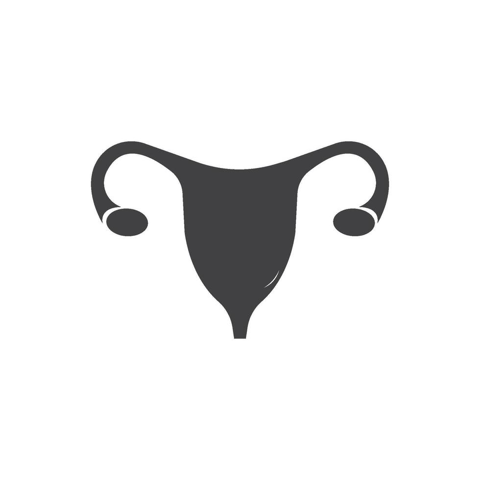 Uterus icon illustration vector