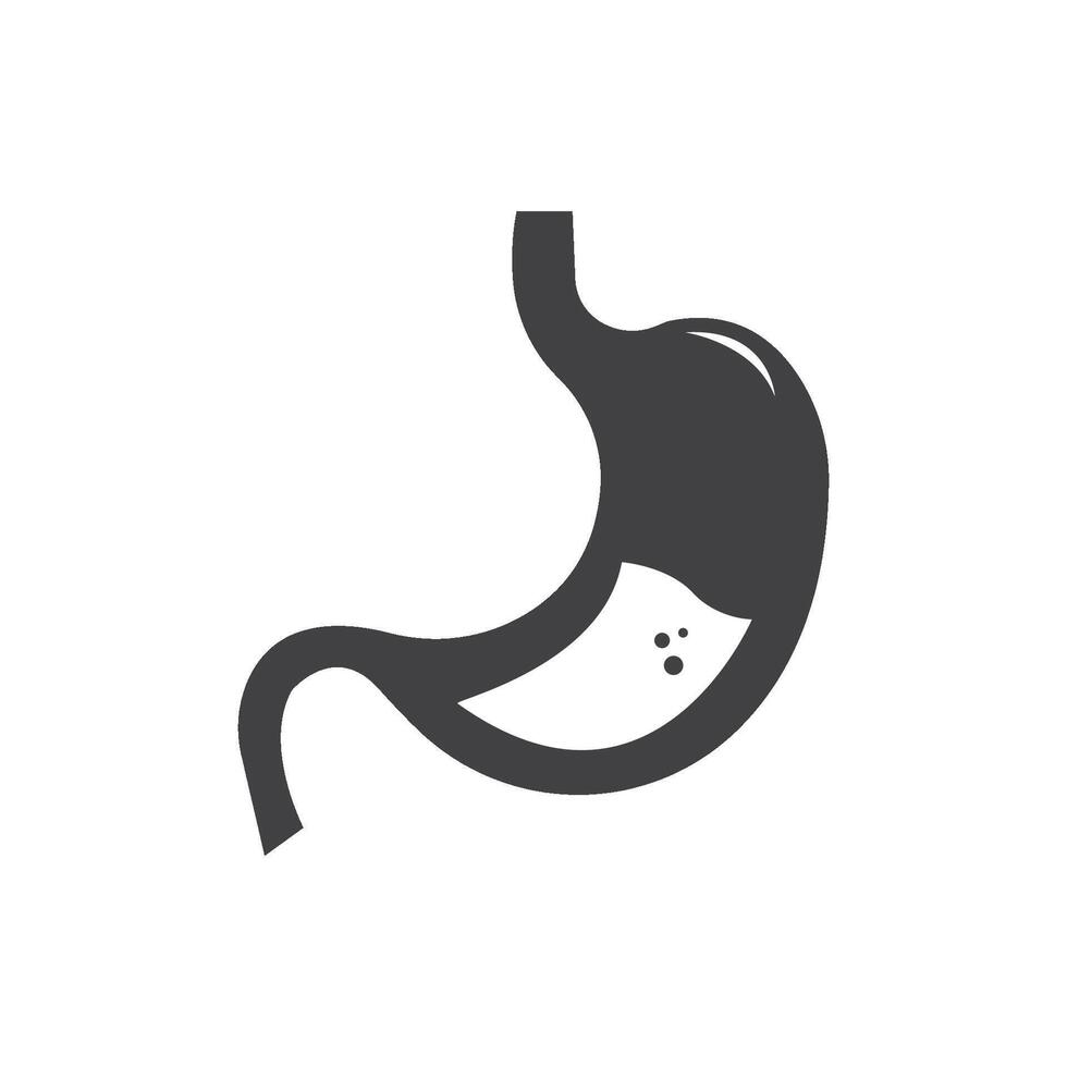 Stomach icon illustration vector