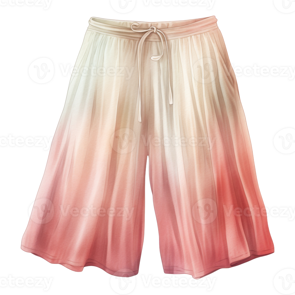 Beach Pants Isolated Detailed Watercolor Hand Drawn Painting Illustration png