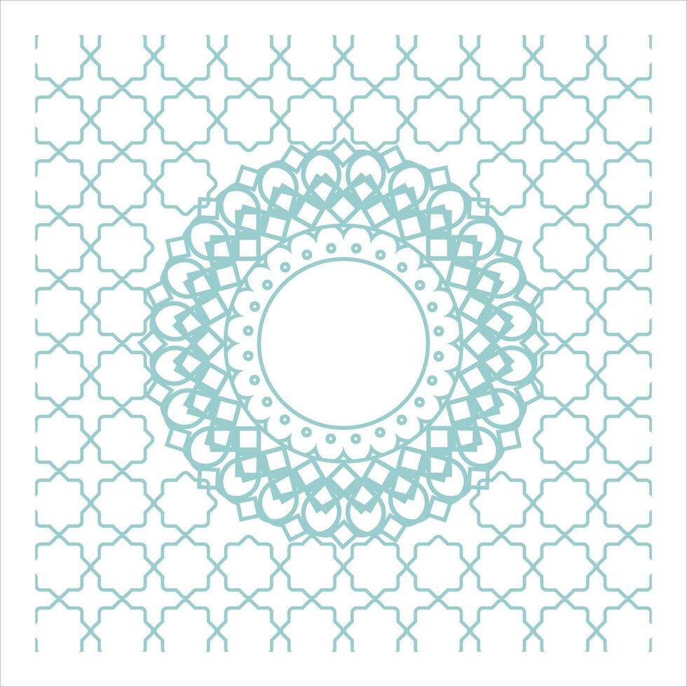Abstract islamic background illustration vector