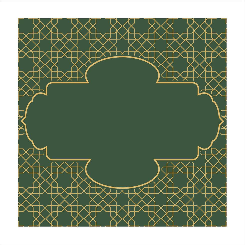 Abstract islamic background illustration vector