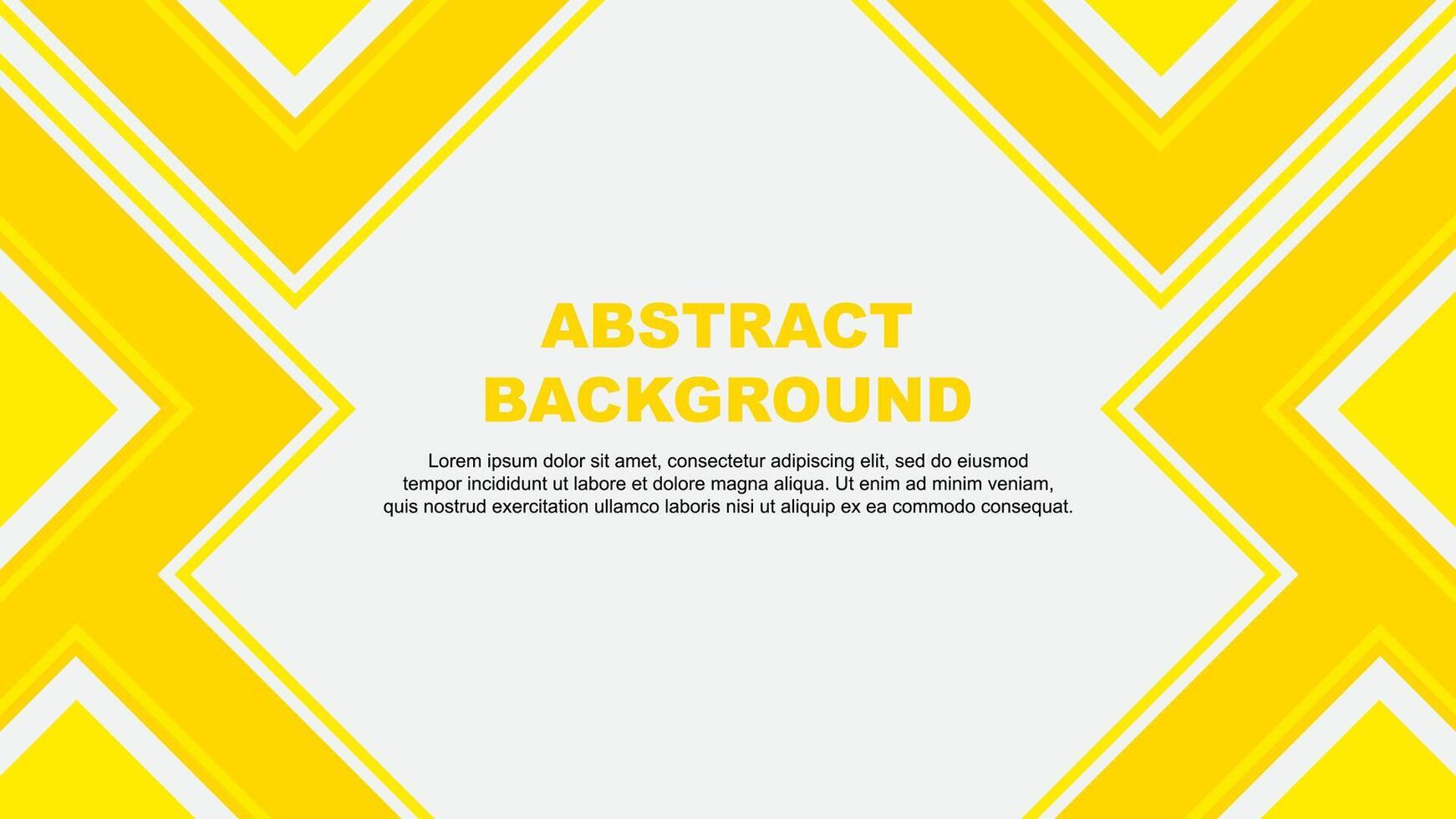 Abstract Background Design Template. Abstract Banner Wallpaper Illustration. Yellow vector