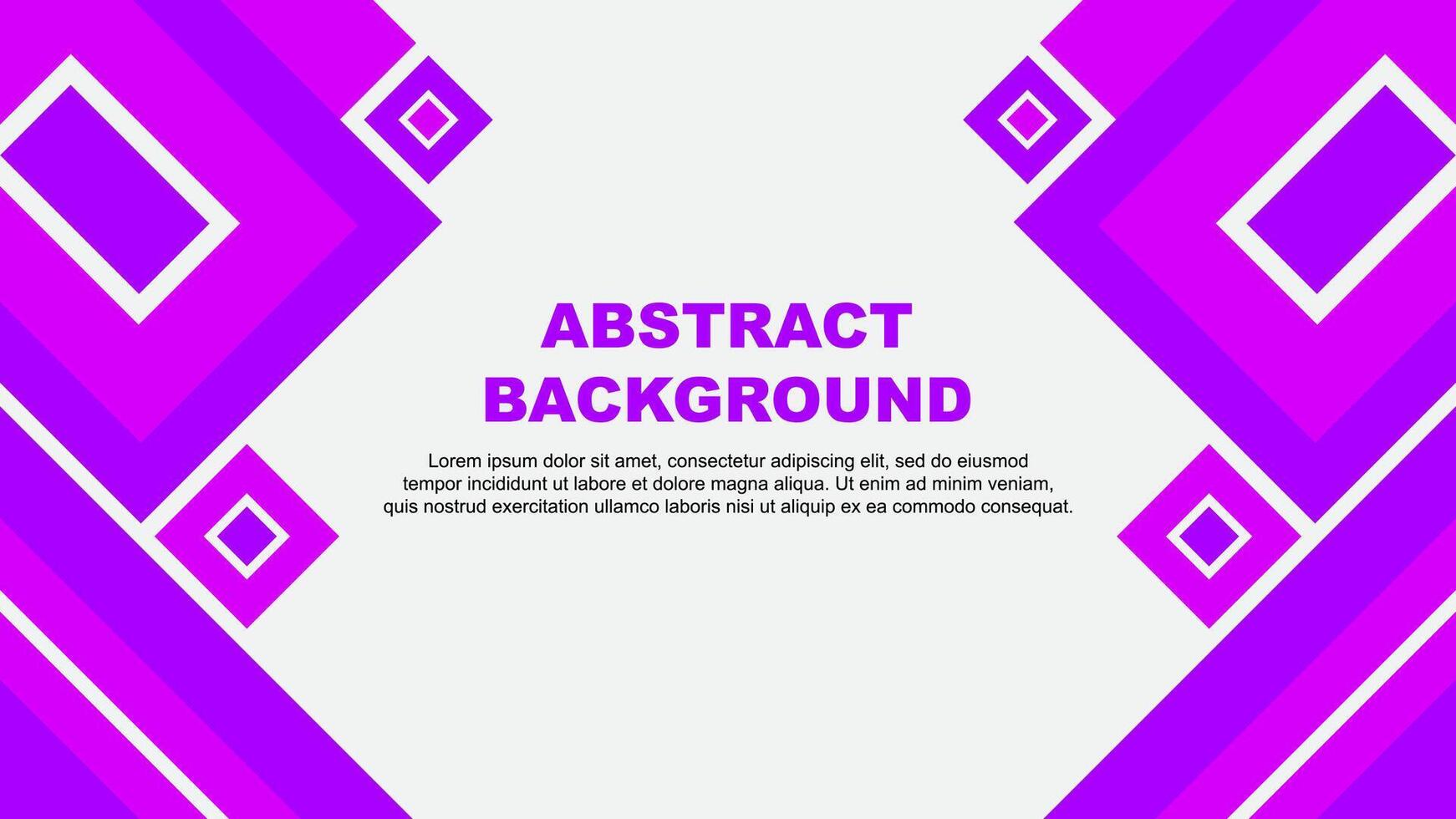 Abstract Background Design Template. Abstract Banner Wallpaper Illustration. Purple Cartoon vector