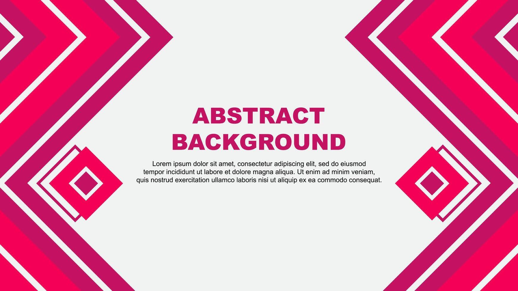 Abstract Background Design Template. Abstract Banner Wallpaper Illustration. Pink Design vector