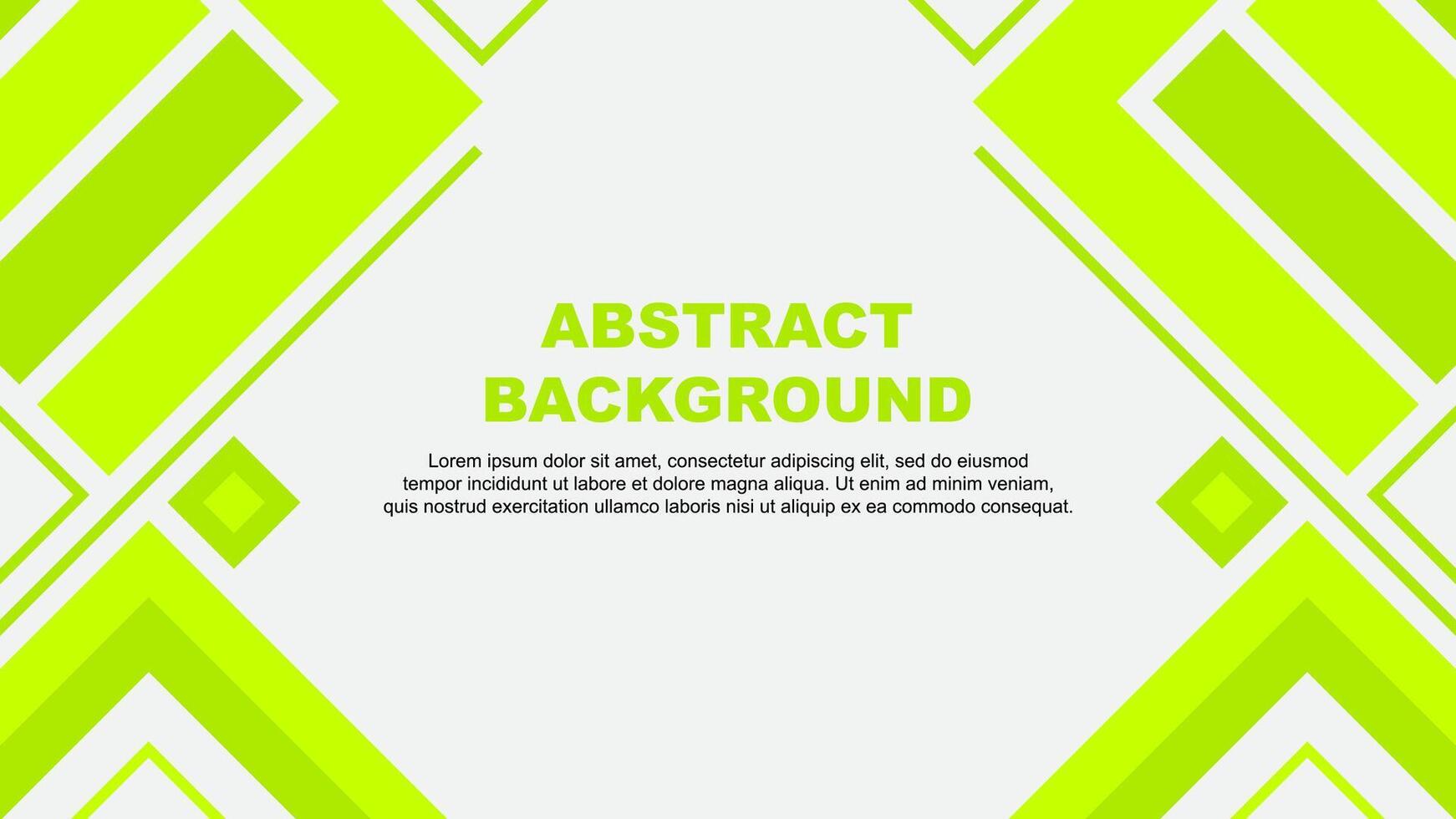 Abstract Background Design Template. Abstract Banner Wallpaper Illustration. Lime Green Flag vector