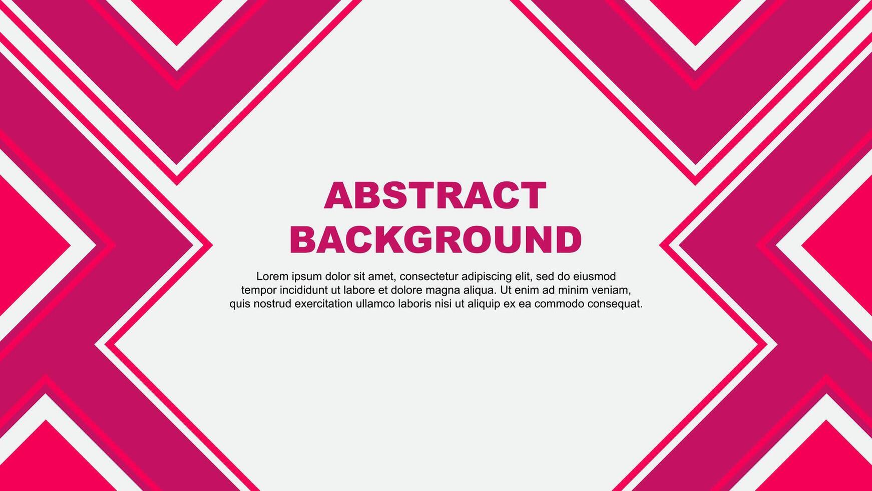 Abstract Background Design Template. Abstract Banner Wallpaper Illustration. Pink vector