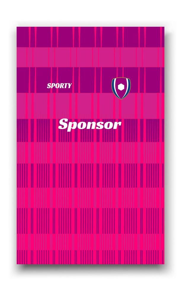 Sports and football design template, suitable for jersey design, background, poster. vector