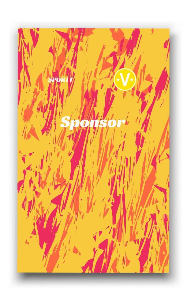 Sports and football design template, suitable for jersey design, background, poster. vector