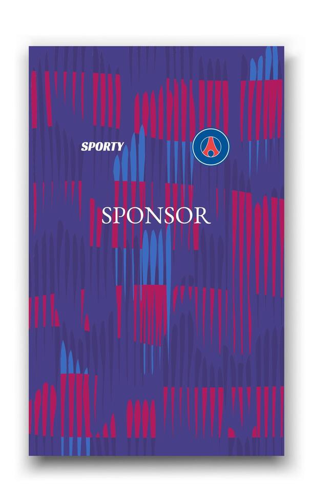 Sports and football design template, suitable for jersey design, background, poster. vector