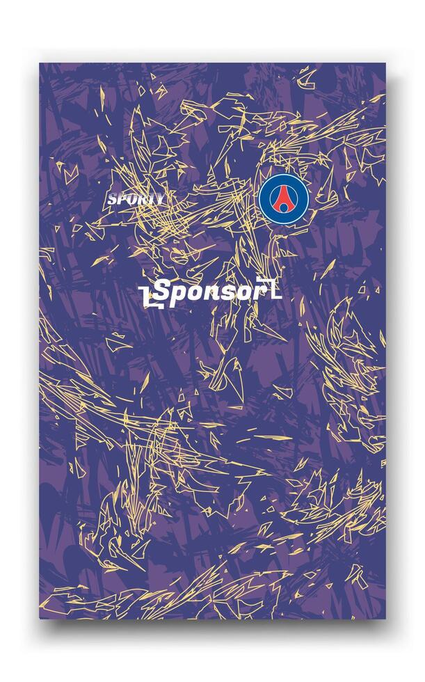 Sports and football design template, suitable for jersey design, background, poster. vector
