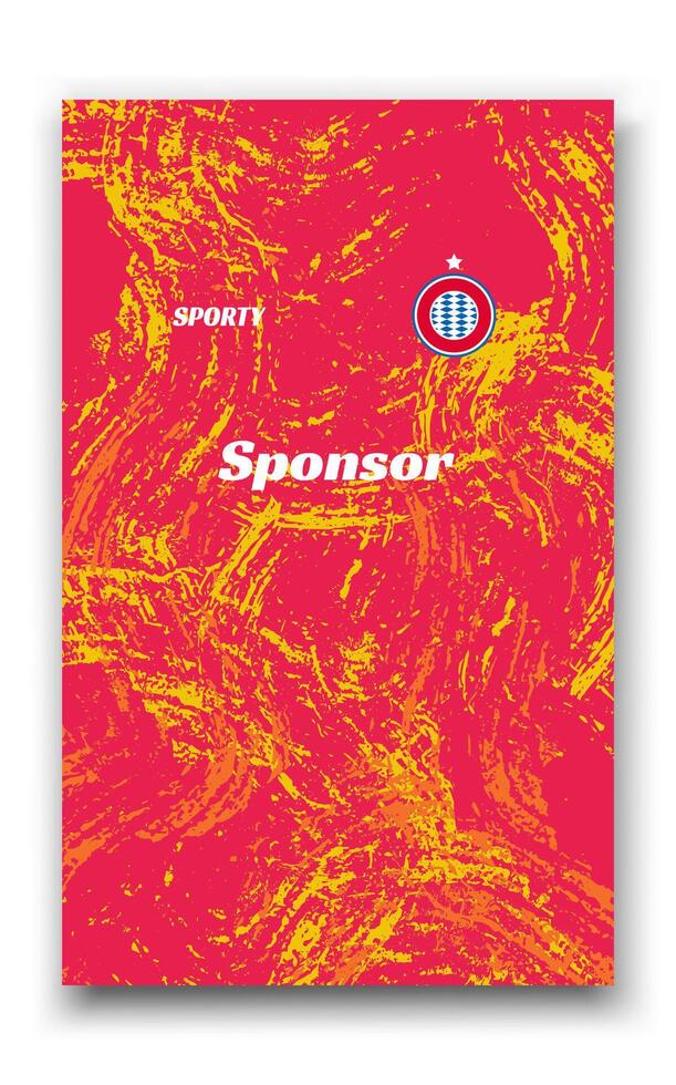 Sports and football design template, suitable for jersey design, background, poster. vector