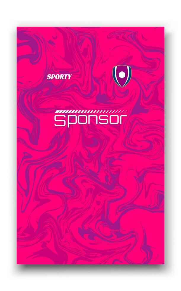 Sports and football design template, suitable for jersey design, background, poster. vector
