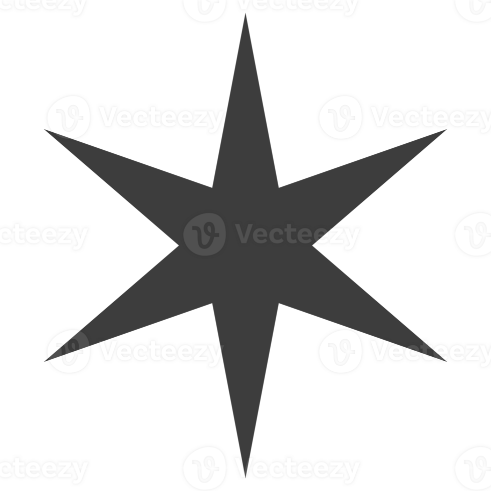 Star and twinkle icon. black starburst design and sparkle symbol. png