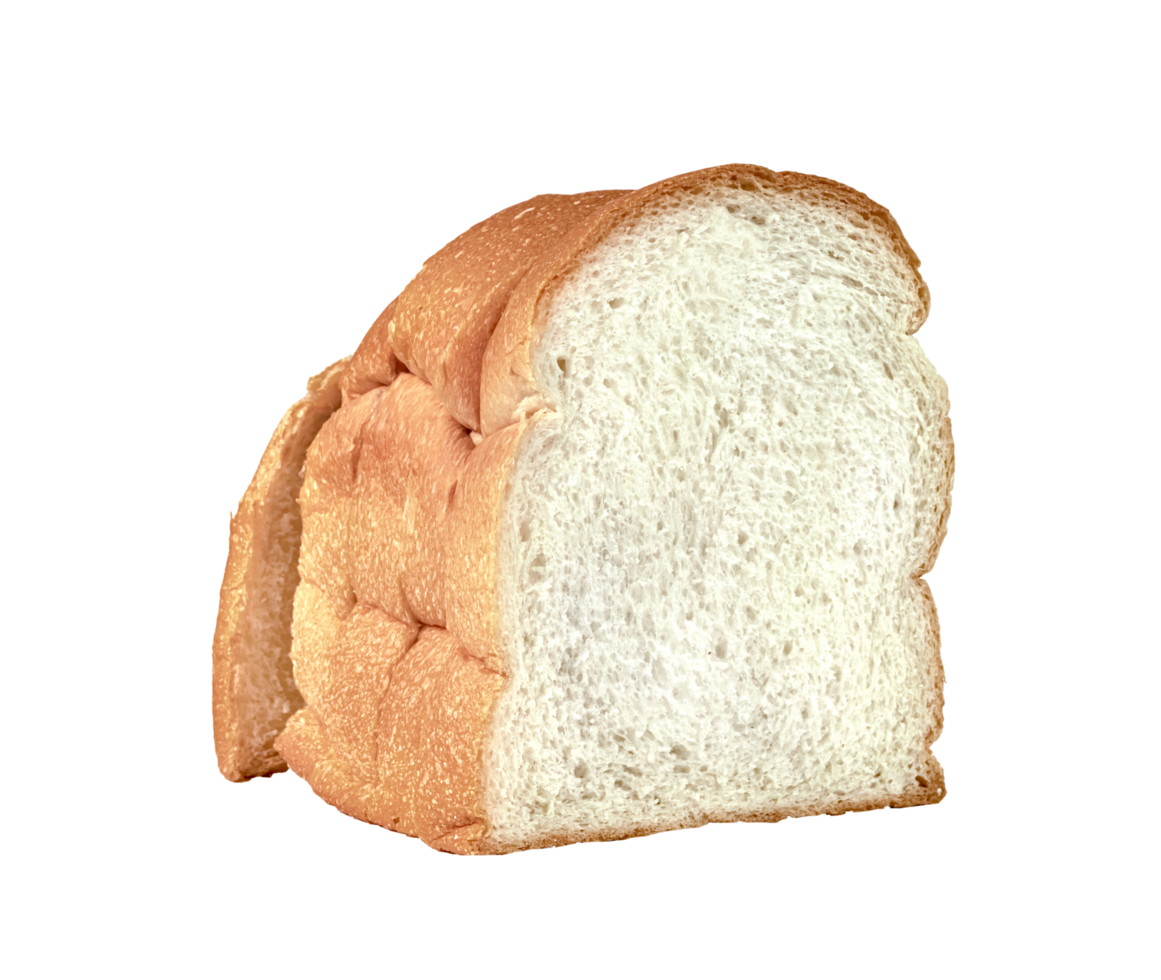 Sliced bread isolated png