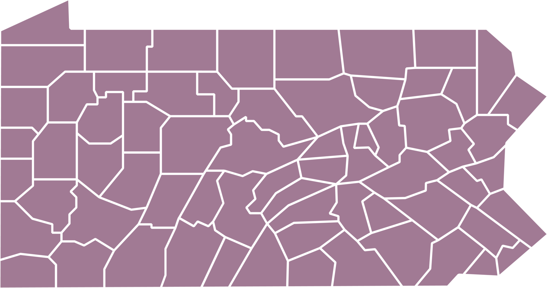 Outline Drawing Of Pennsylvania State Map 44267841 PNG Outline Drawing Of Pennsylvania State Map Free Png