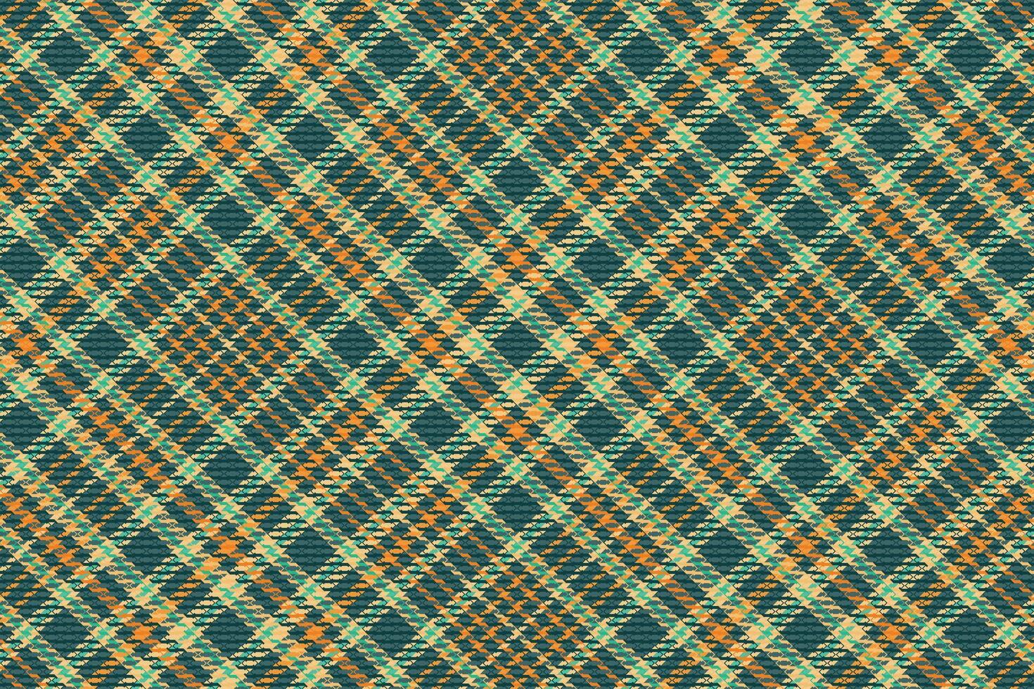 Tartan plaid pattern with texture. vector
