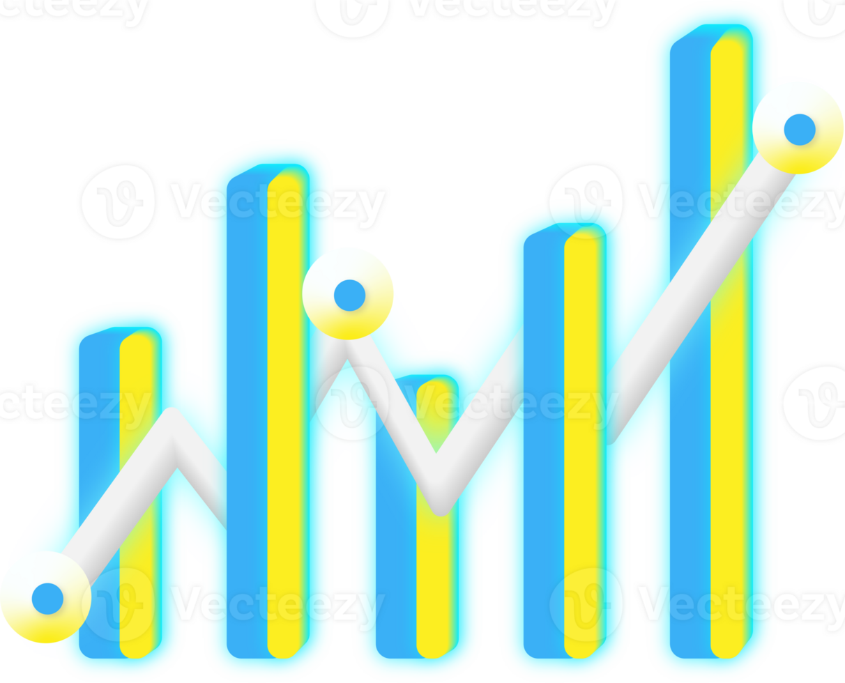Chart Graph Stock market png