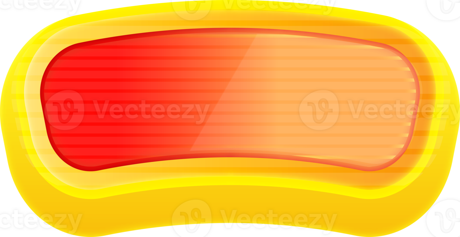 3D rectangular button, Empty button, 3D Element png