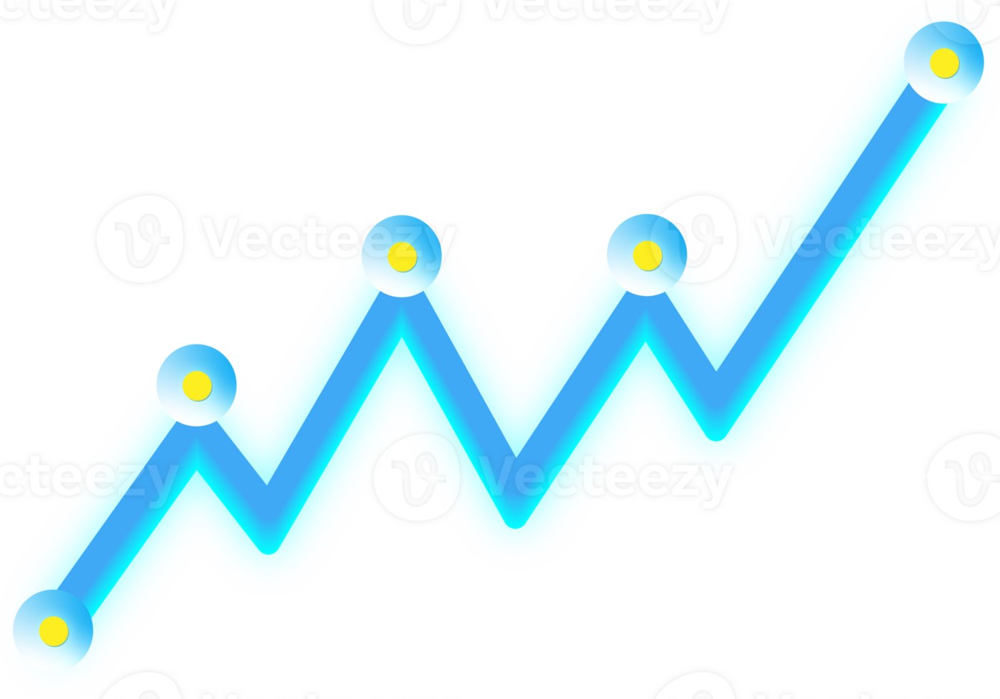 Chart Stock market element png