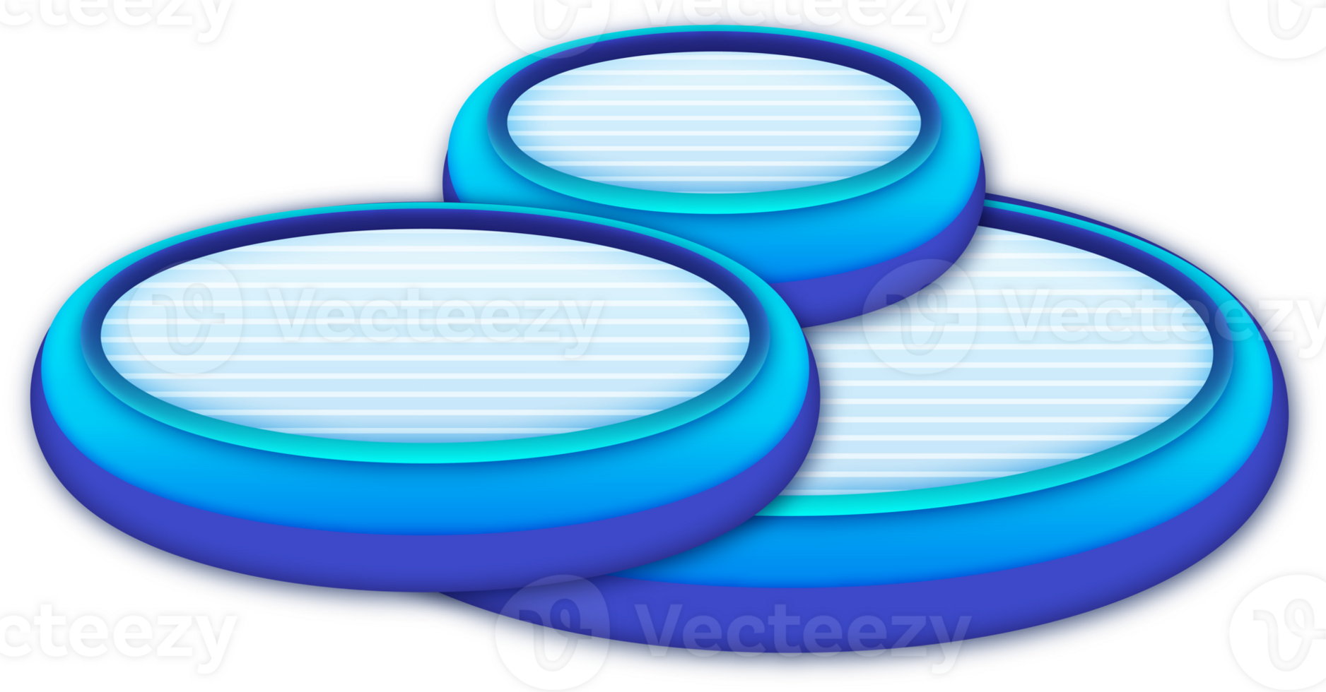 Podium Empty Space, 3D element png