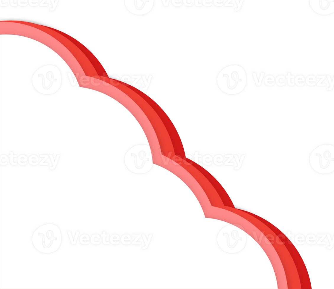 Cloud Abstract Paper Cut png