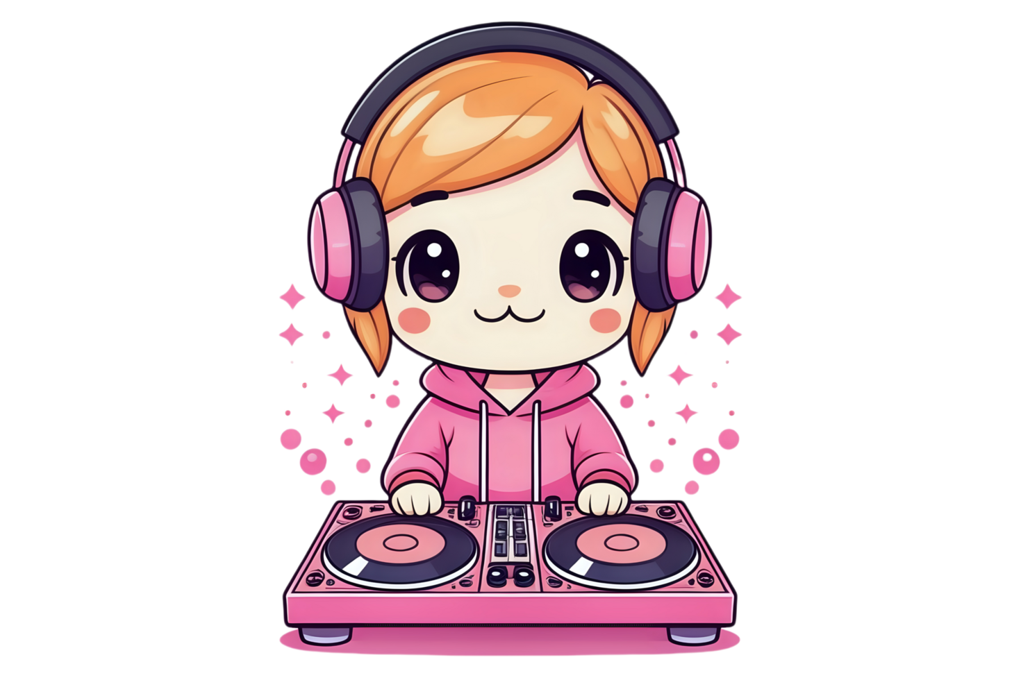 child listening to music png