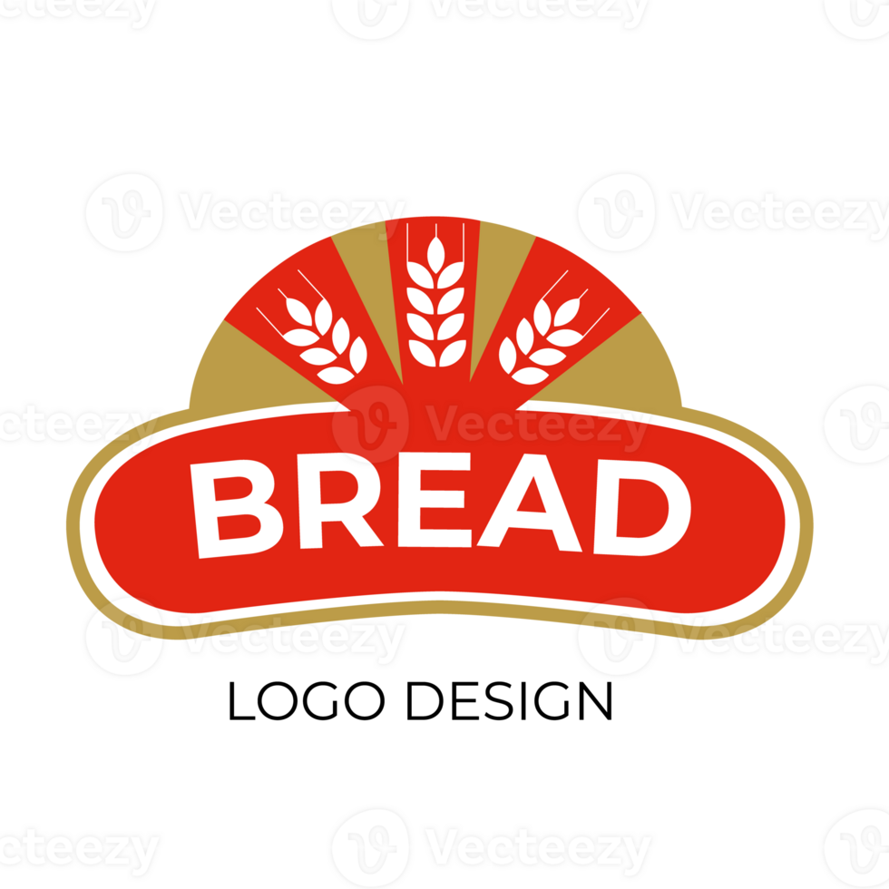 Wheat for farm logo design template png