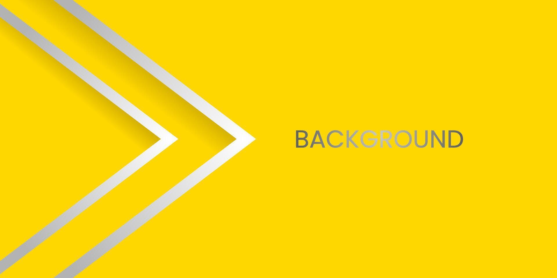 A yellow background with a white arrow pointing to the right vector