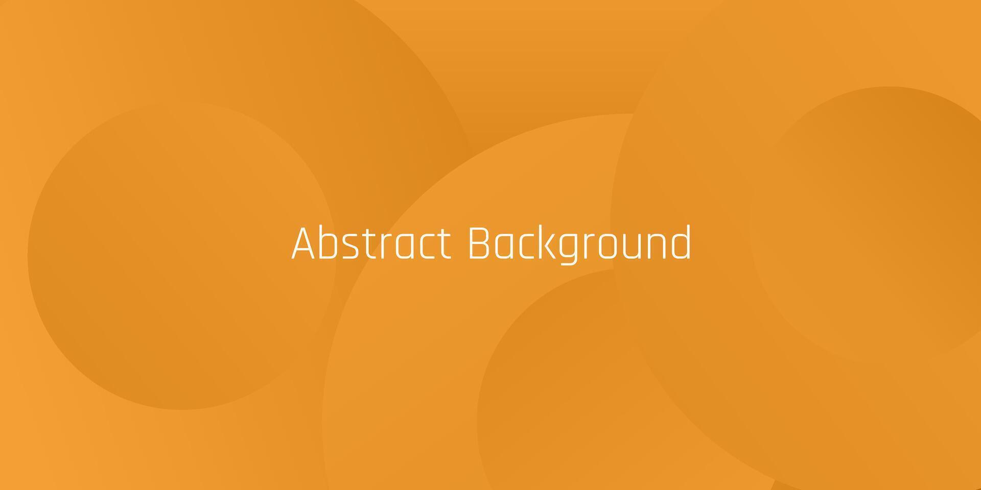 abstract background with orange circles vector