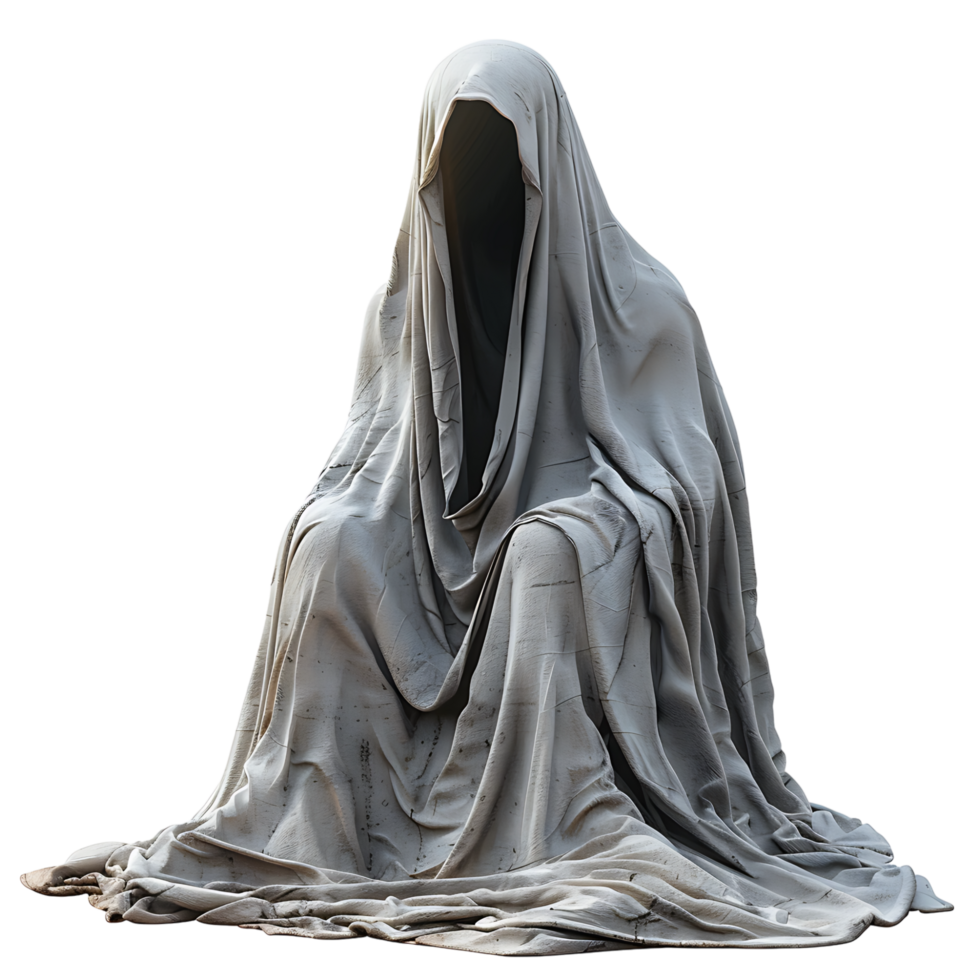 Blanket ghost on isolated transparent background png