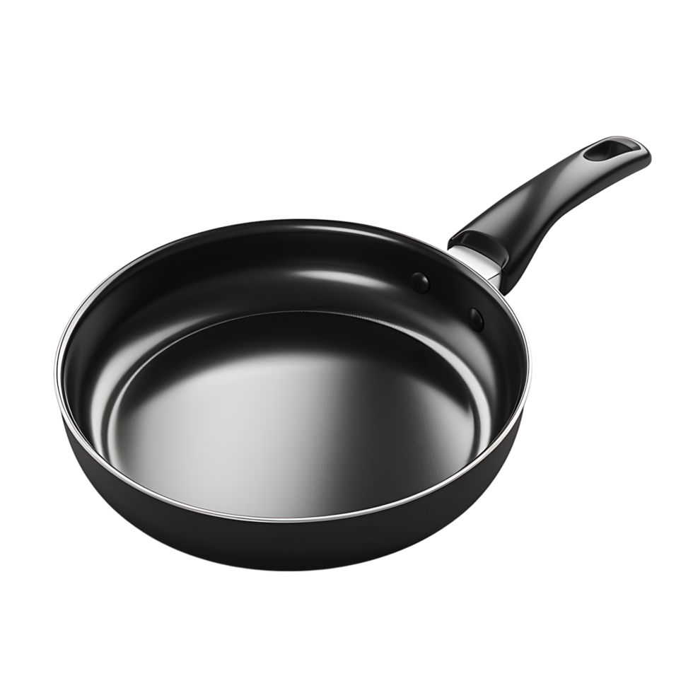 Frying pan on isolated transparent background png